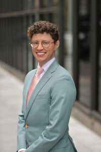 Attorney smiling
