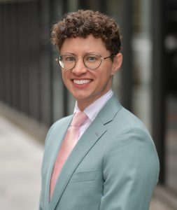 Attorney smiling